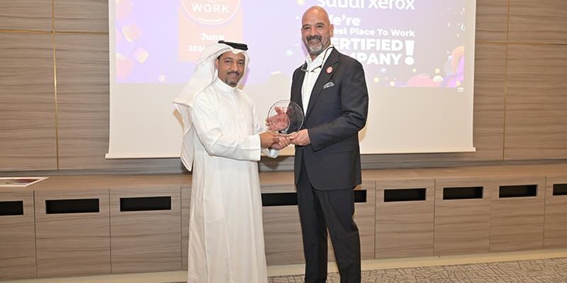 Saudi-Xerox-Best-Place-to-Work-Award